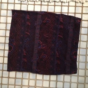 ***SOLD***Paisley Mini Skirt